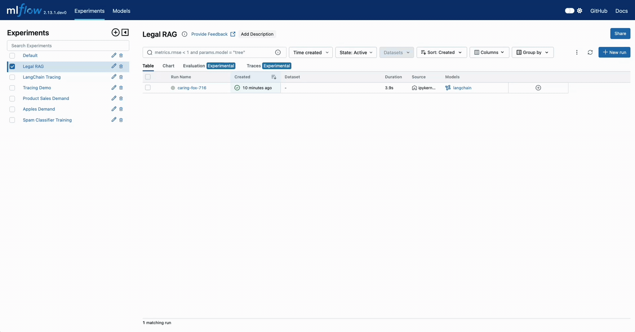 MLflow Tracing